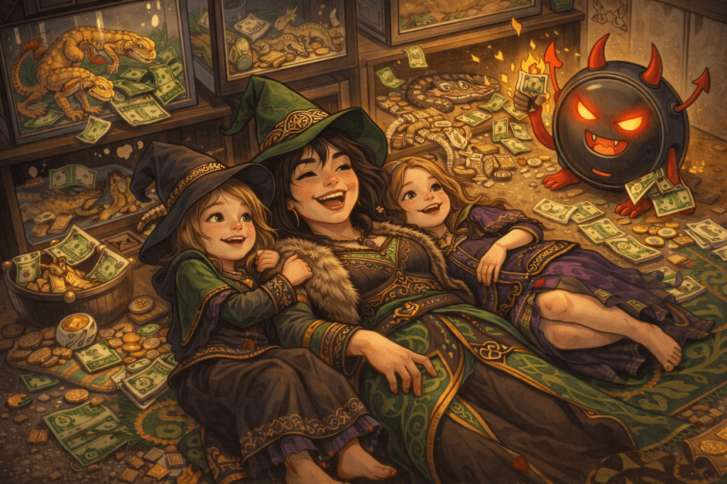 The Night the Robot Ate Kiwi, the Lizards Cost a Mortgage, and My Body&nbsp;Mutinied