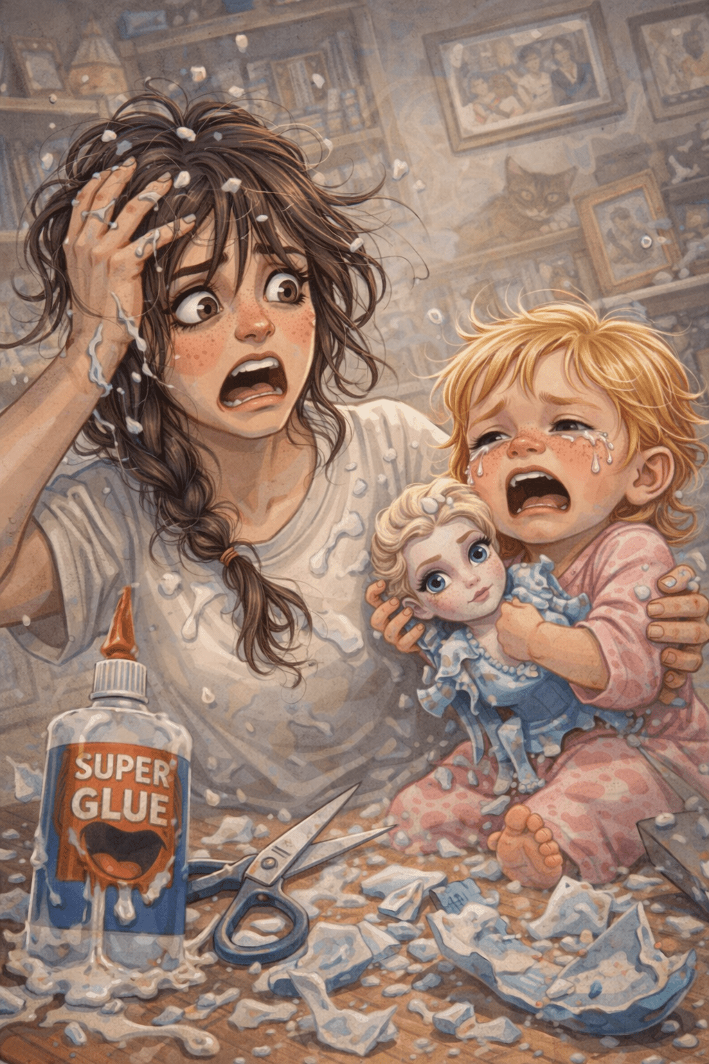 Elsa, Super Glue, and the Audacity of&nbsp;Motherhood